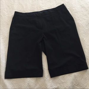 Liz Claiborne Black Dressy Shorts